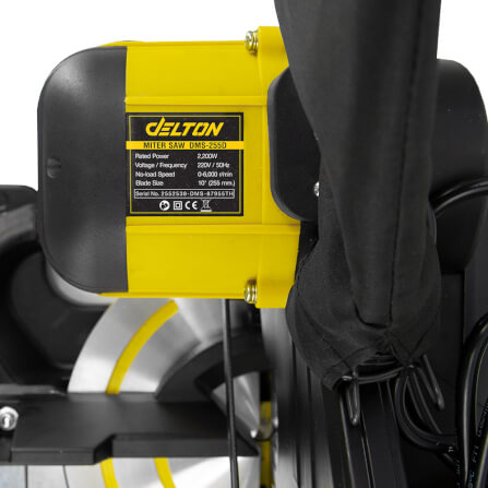 เครื่องเลื่อยองศา DELTON รุ่น DMS-255D 10 นิ้ว 2,200 วัตต์_7